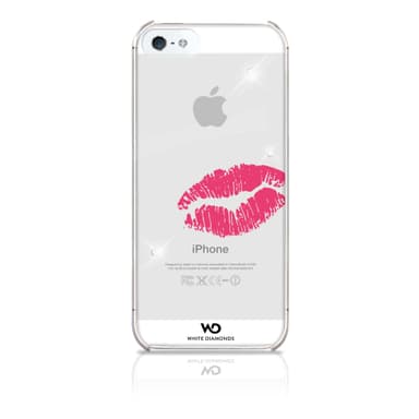 WHITE-DIAMONDS Cover iPhone 5/5S/SE Lipstick Kiss Rosa