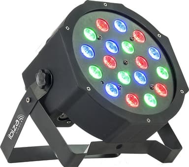 Ibiza LED PAR lampe, DMX styret