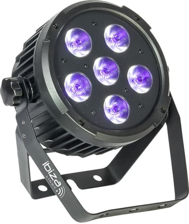 Ibiza LED UV lampe 6 x 6 watt