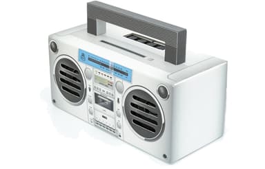 BRONX Bluetooth højttaler, sølv
