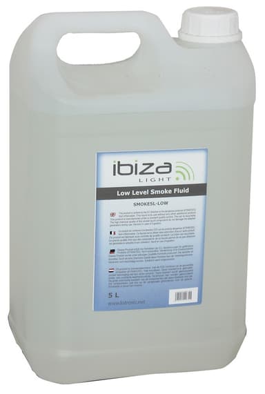 Ibiza røgvæske, 5 ltr. Low Fog