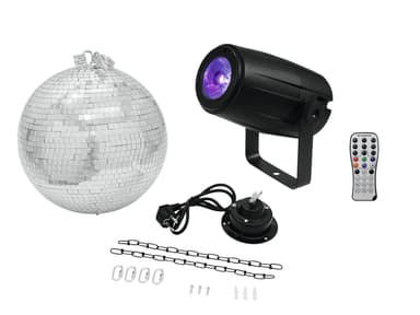 Eurolite Spejlkuglesæt 30cm