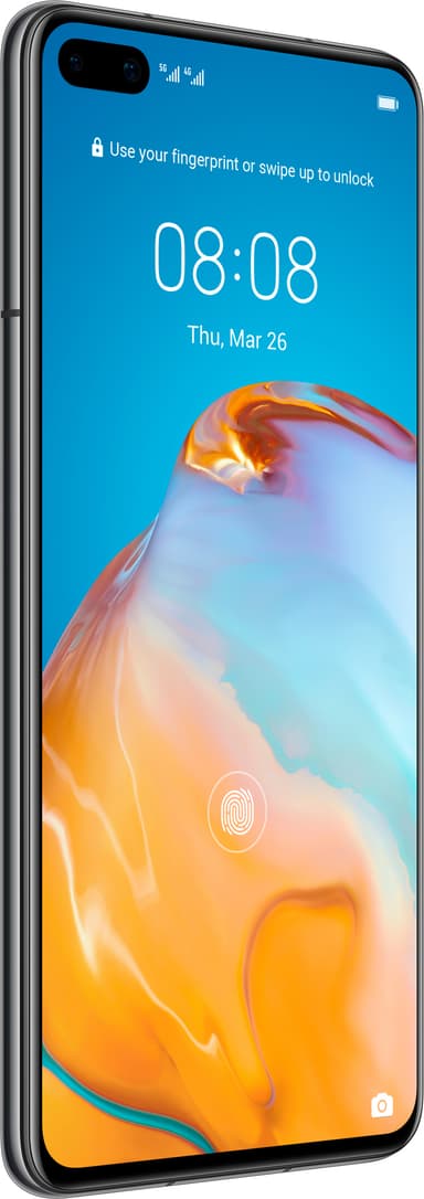 Huawei P40 5G smartphone 8/128GB (sort)