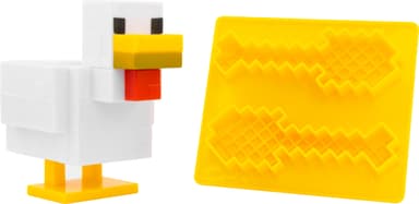 Paladone Minecraft Chicken æggekop og toastkniv