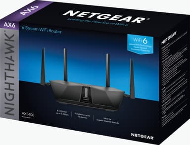 Netgear Nighthawk RAX50 wi-fi 6 game router