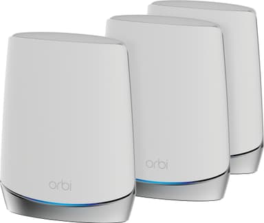 Netgear Orbi RBK753 AX4200 tri-band mesh wi-fi 6 3-pakke
