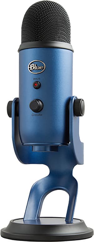 Blue Yeti mikrofon (midnatsblå)