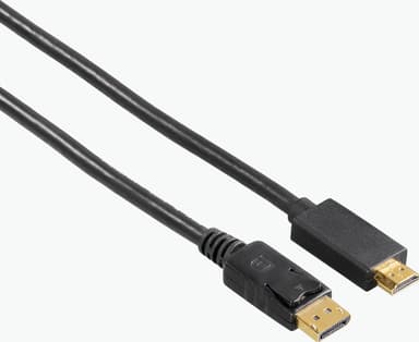 HAMA Kabel Displayport-HDMI 1,8m Guldbelagt TL
