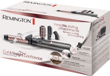 Remington Curl & Straight Confidence varmlufts krølleglattejern AS8606