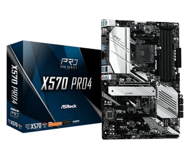 Asrock X570 Pro4 motherboard Socket AM4 ATX AMD X570