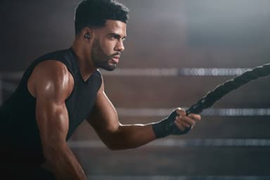 Jabra Elite Active 75t WLC trådløse høretelefoner (grå)