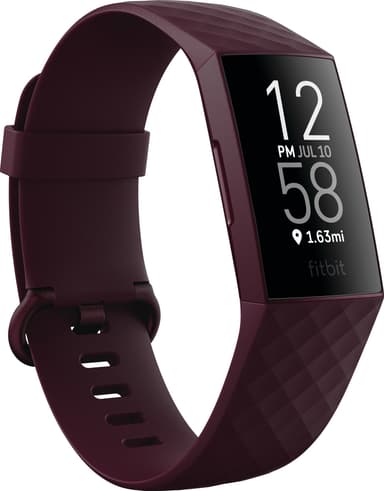 Fitbit Charge 4 aktivitetsmåler (rosewood)
