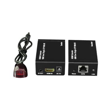 NÖRDIC HDMI Extender løbet CAT6 TP-kabel, 1080p 60Hz 60m 3D IR