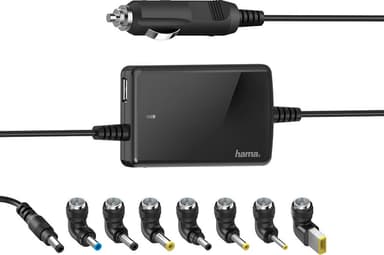 HAMA universel notebook-oplader til bil (70 Watt)
