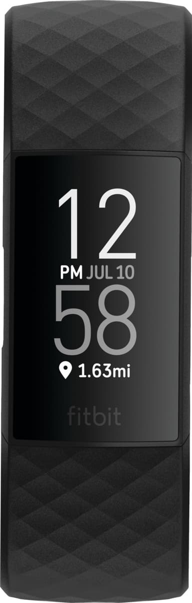 Fitbit Charge 4 aktivitetsmåler (sort)