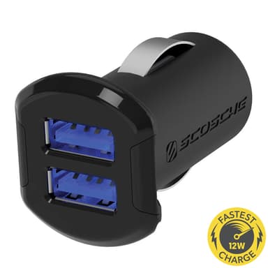 Scosche reVOLT dobbelt fastcharge USB billader