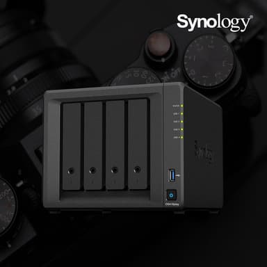 Synology DiskStation DS418play 4-Bay NAS-opsætning