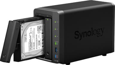 Synology DiskStation DS718+ 2-Bay NAS-opsætning