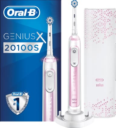 Oral-B Genius X elektrisk tandbørste 20100S (pink)