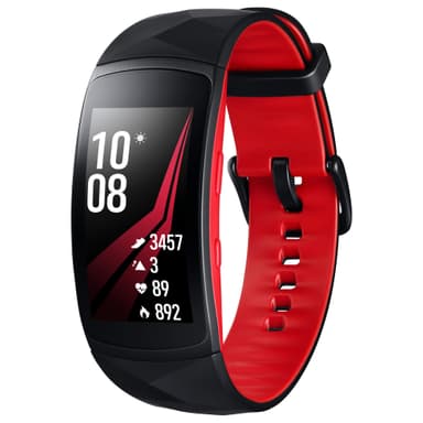 Samsung Gear Fit2 Pro sportsur – L (rød/sort)