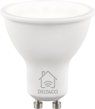 Deltaco LED-lampe SHLGU10W