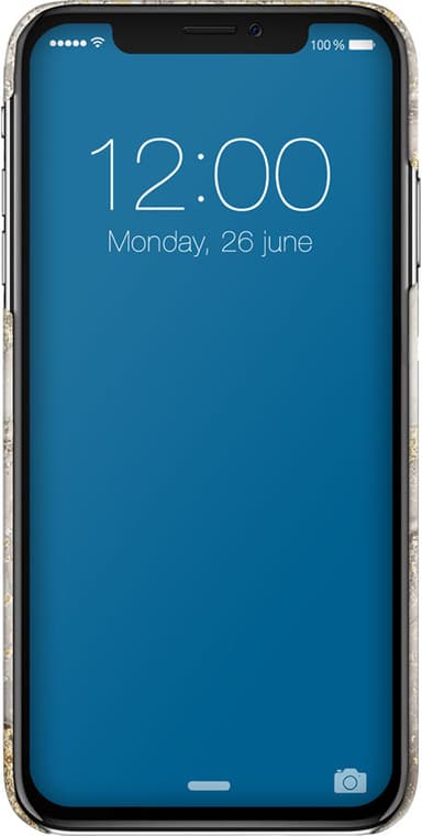 iDeal of Sweden cover til iPhone Xs Max (sparkle greige marble)