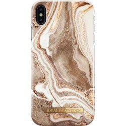 iDeal of Sweden cover til iPhone Xs Max (golden sand marble)