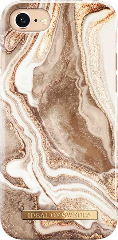 iDeal of Sweden cover til iPhone 6/7/8/SE Gen. 2/3 (golden sand marble)