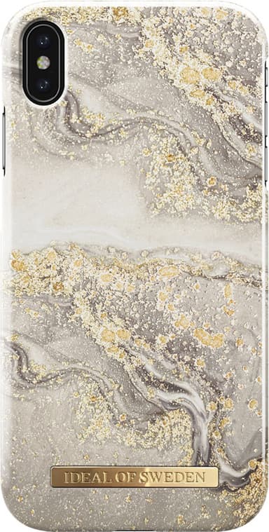 iDeal of Sweden cover til iPhone Xs Max (sparkle greige marble)