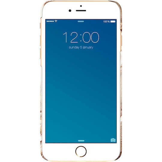 bypass inerti squat iDeal of Sweden cover til iPhone 8/7/6/6s Plus (golden sand marble) |  Elgiganten