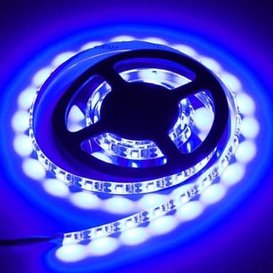 LED Lys TV 4.8W 60 LED SMD 3528 USB - Blåt Lys