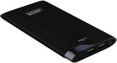 Puro powerbank 6000 mAh, 2,1A - sort
