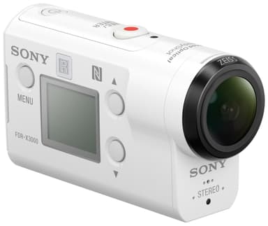 Sony FDR-X3000R actionkamera + Finger Grip sæt
