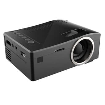 Digital LED Projektor 150 Lumen - Fjernbetjening / USB / SD / VGA / HDMI