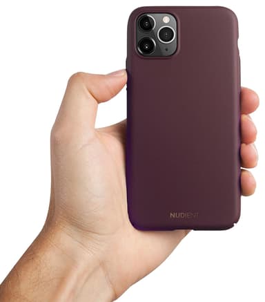 Nudient iPhone 11 Pro Max cover (sangria red)
