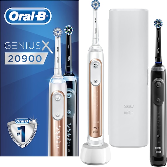 Oral-B Genius X elektrisk tandbørste Double Body special edition 20900