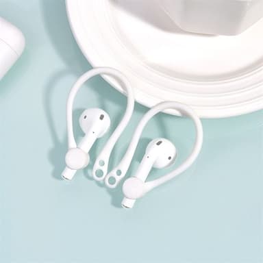 Fælles valg kalk fordel Silikone Bånd Sport til Apple AirPods 1 / 2 - Hvid | Elgiganten