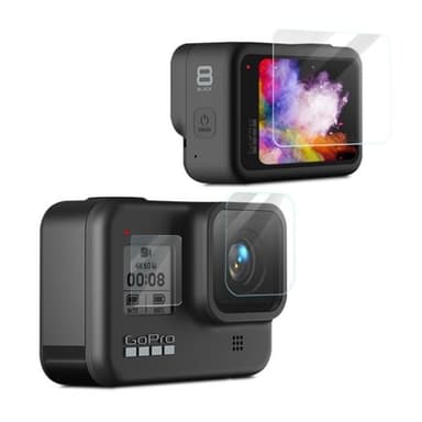Skærm- og Linseskåner HD GoPro HERO8 Black
