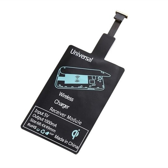 Qi-opladningsplade Micro USB 5V 1A