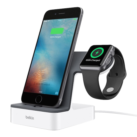 etisk rødme Genbruge Belkin PowerHouse charge dock til Apple Watch + iPhone | Elgiganten