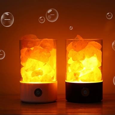 Saltlampe fra Himalaya