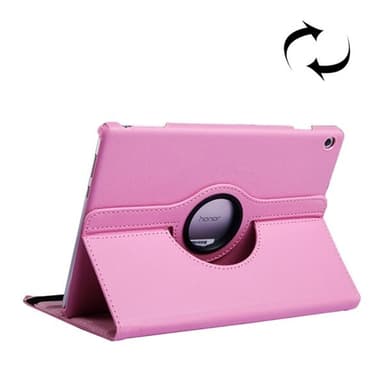 360 Foderal med stativ Huawei MediaPad T5 10.1 Rosa