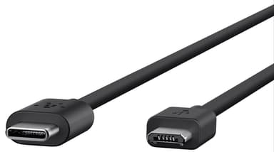 Belkin USB-C til Micro-USB kabel 2 meter - sort