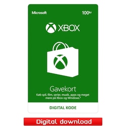 Xbox Live gavekort 100 DKK