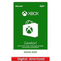 Xbox Live gavekort 400 DKK