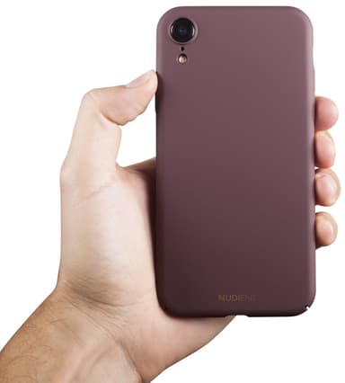 Nudient iPhone XR cover (sangria red)