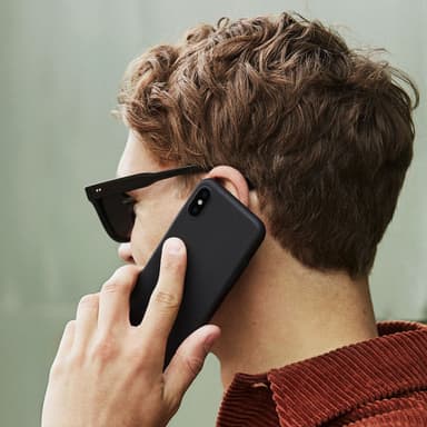 Nudient iPhone XR cover (stealth black)