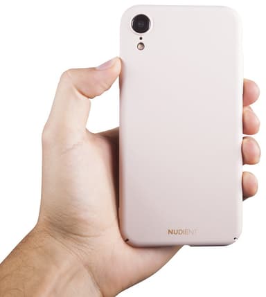 Nudient iPhone XR cover (candy pink)