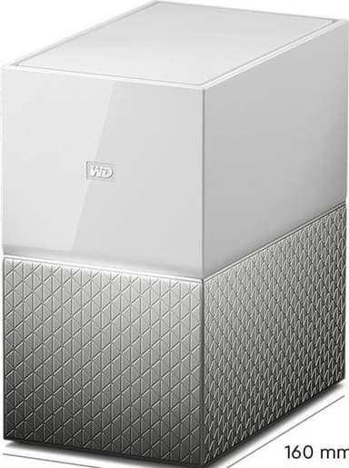 WD My Cloud Home Duo personlig netværkslagring (8 TB)