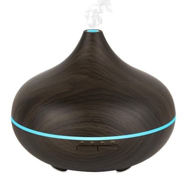 Ultralydsfugter med aromalampe 500 ml mørkebrun
